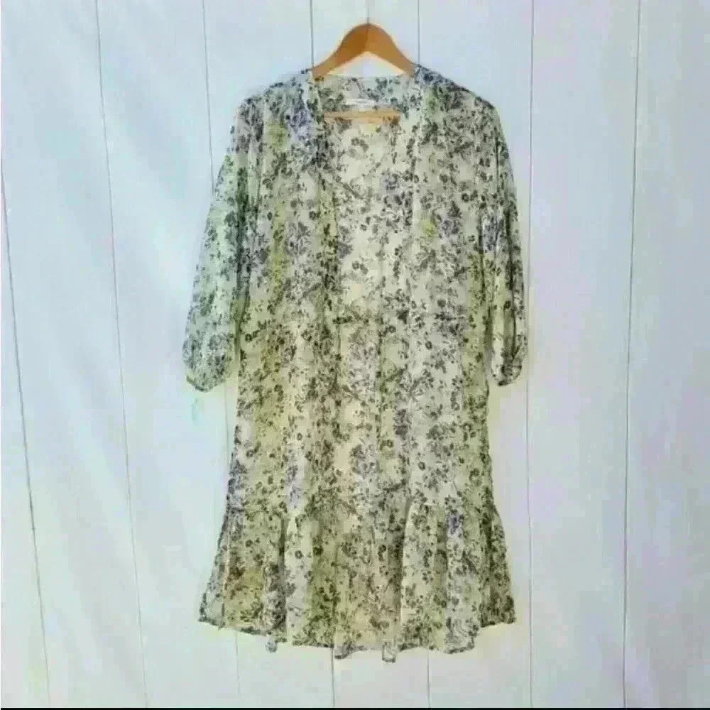 Maurices floral kimono beach cover up Size XS NWT
